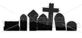 illustration - gravestones-png